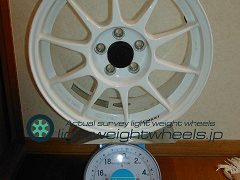 ENKEI SPORT ES-TARMAC 16inch 7J offset+45mm PCD100mm-5H 重量