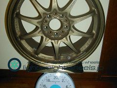 RAYS VOLK Racing CE28N 16inch 7J offset+48mm PCD100mm-5H 重量計測結果 | 実測軽量ホイールズ