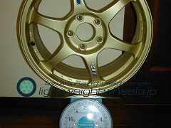 SSR TYPE C 17inch 7.5J offset+48mm PCD114.3mm-5H 重量計測結果 | 実測軽量ホイールズ