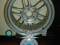ENKEI Racing RPF1 17inch 8J offset+45mm PCD100mm-5H 重量計測