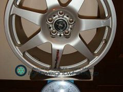 Tecnomagnesio TM-F01 17inch 7.5J offset+30mm PCD100mm-5H 重量計測画像