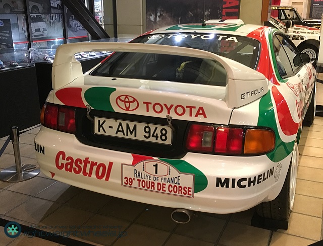 Gr.Aトヨタ セリカGT-Four ST205 1995年コルシカラリー優勝車（レプリカ）後