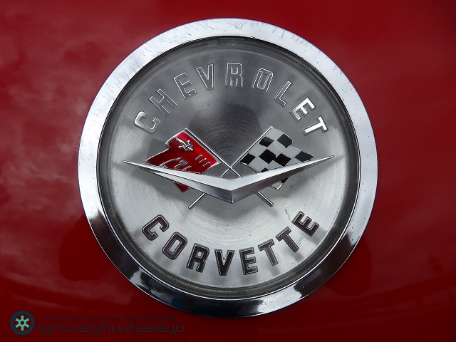 Corvette C1 convertible エンブレム