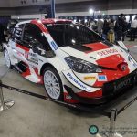 ジャパンモビリティショー2023_TOYOTA YARIS WRC 2021 前景