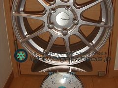 BRIDGESTONE POTENZA SW010 16inch 7J offset+38mm PCD114.3mm-5H 重量