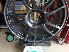 DIREZZA RSC 16inch7J+43mm114.3mm-5H重量計測画像