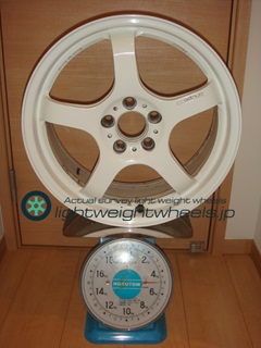 ProdriveGC-05N16in7J+48mm100mm-5H重量計測画像