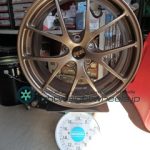 BBS RI-A 18inch8J+48mm112mm-5H重量計測画像
