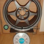 RAM'S PR-6 15inch7J+46mm100mm-4H重量計測画像