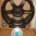 RAYS TE37SAGAS-plus18inch8.5J+45mm100mm-5H重量計測画像