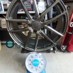 ProdriveGC-05R 18inch8J+38mm114.3mm-5H重量計測画像