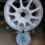 WEDS TC-105X GRAVEL 15inch7J+35mm100mm-5H重量計測画像