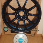 ADVAN RZ-F2 18inch8.5J+44mm 112mm-5H重量計測画像