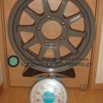 RAYS A_LAP-J 2122 LTD 16inch5.5J+20mm139.7mm-5H重量計測画像