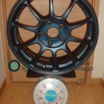 RAYS ZE40 17inch7J+48mm114.3mm-5H重量計測画像