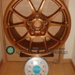 TWS T66-F 18inch8.5J+44mm114.3mm-5H重量計測画像