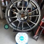 SSR GTX04 17inch8.5J+45mm100mm-5H重量計測画像