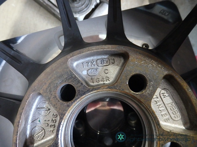 SSR GTX04 スポーク裏