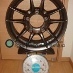 WILDBOAR Z 16inch5.5J+20mm139.7mm-5H重量計測画像