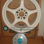 5ZIGEN FN-01R17inch8J+43mm114.3mm-5H重量計測画像