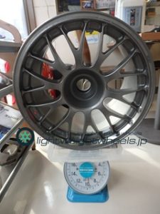 BBS RE387 18inch13J offset unknown PCDnone-1H重量計測画像