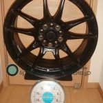 MOTEC NITRO18inch8J+52mm112&108mm-5H重量計測画像